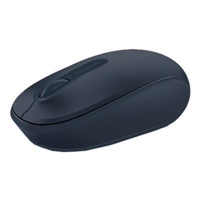 Microsoft U7Z 00011 Wireless Mobile Mouse 1850 Mouse optical 3 buttons wireless 2.4 GHz USB wireless receiver wool blue