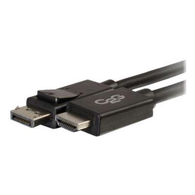 Cables To Go 54327 10ft DisplayPort to HDMI Adapter Cable Black DisplayPort cable HDMI M to DisplayPort M 10 ft black