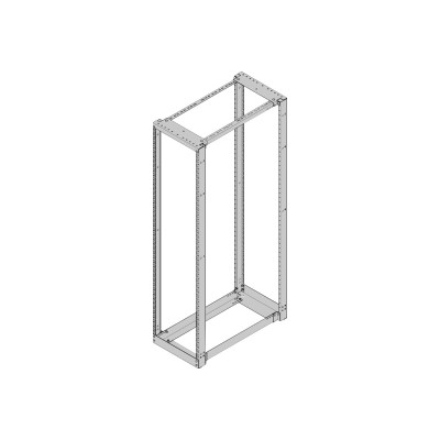 Eaton Corporation Sb838084cfb Open Frame Rack (4 Post) - Black - 45u - 19