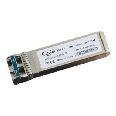 Cables To Go 39517 Cisco SFP 10G LR Compatible 10GBase LR SMF SFP Transceiver Module SFP transceiver module equivalent to Cisco SFP 10G LR 10 Gigabit E