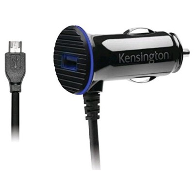 Kensington K38119WW PowerBolt 3.4 Fast Charge - Power adapter - car - 2.4 A - 2 output connectors (USB (power only) Micro-USB Type B (power only)) - on cable: Kensington K38119WW PowerBolt 3.4 Fast Charge - Power adapter - car - 2.4 A - 2 output connectors (USB (power only) Micro-USB Type B (power only)) - on cable: