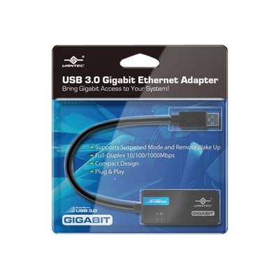 Vantec CB-U300GNA CB-U300GNA - Network adapter - USB 3.0 - Gigabit Ethernet x 1 Vantec CB-U300GNA CB-U300GNA - Network adapter - USB 3.0 - Gigabit Ethernet x 1