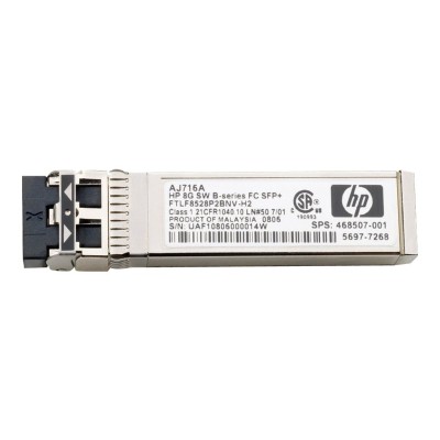 Hewlett Packard Enterprise C8S75A SFP transceiver module Gigabit Ethernet iSCSI pack of 4 for Modular Smart Array 2040 2040 10Gb