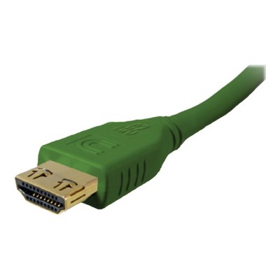 Comprehensive MHD MHD 15PROGRN Microflex Pro AV IT HDMI with Ethernet cable HDMI M to HDMI M 15 ft triple shielded dark green 4K support