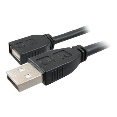 Comprehensive USB2 AMF 16PROA Pro AV IT USB extension cable USB F to USB M USB 2.0 16 ft active matte black