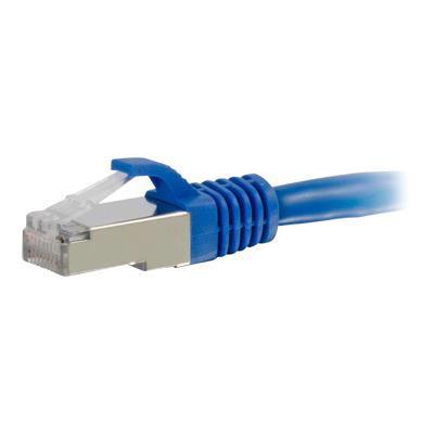 Cables To Go 00676 Cat6a Snagless Shielded STP Network Patch Cable Patch cable RJ 45 M to RJ 45 M 5 ft STP CAT 6a snagless stranded blue